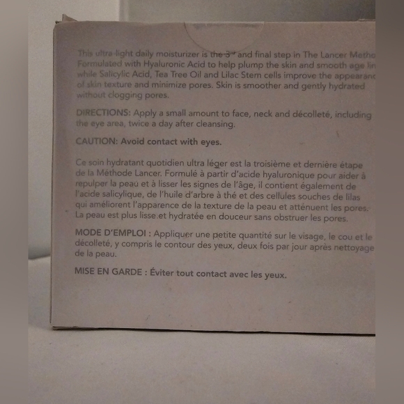 Lancer The Method Nourish Oily Congested Skin 1.7oz | 50ml Daily Moisturizer - Picture 3 of 11